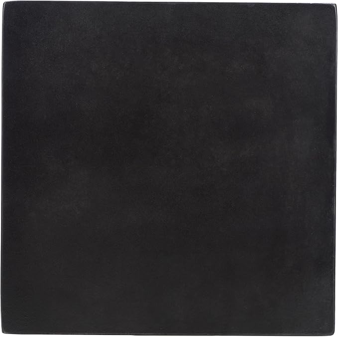 Safavieh Outdoor Zen Black Mushroom Modern Concrete Accent Table