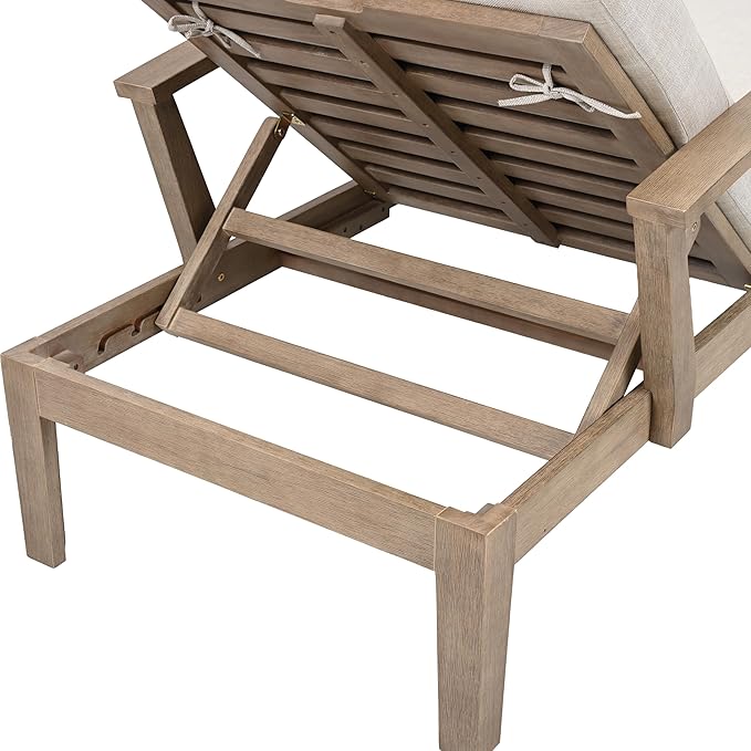 SAFAVIEH Couture Outdoor Patio Furniture Collection - Martinique Chaise Lounge Chair - Photo 4