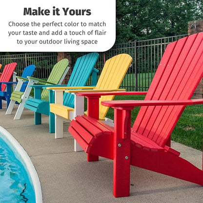 LuxCraft Deluxe Adirondack Chair - Available in 32 Color Options