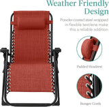 Best Choice Products Oversized Zero Gravity Chair, Folding Outdoor Patio Recliner - Photo 4