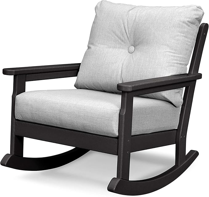 POLYWOOD Vineyard Deep Seating Rocking Chair - Photo 1