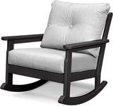POLYWOOD Vineyard Deep Seating Rocking Chair - Photo 1