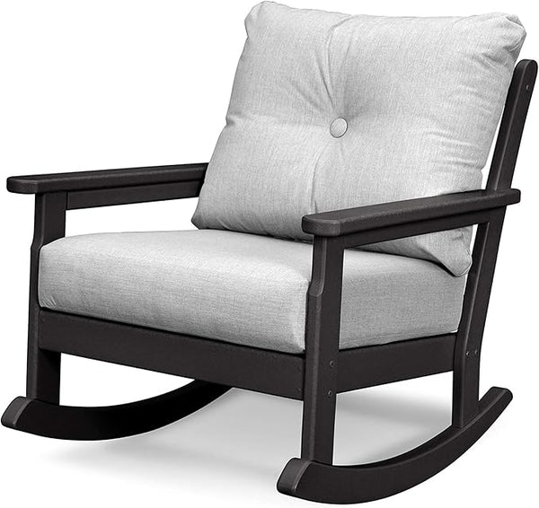 POLYWOOD Vineyard Deep Seating Rocking Chair - Photo 1