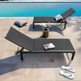 Crestlive Products Lounge Chair Outdoor Set of 2, Aluminum Pool Chaise Lounge Chairs - Photo 3