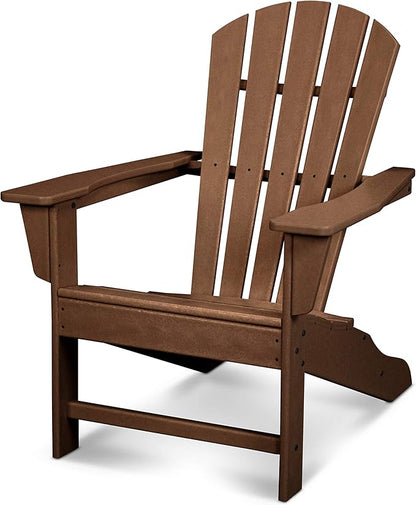 POLYWOOD® Shore Line Adirondack Chair, Teak