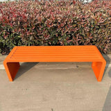 Garden Metal Bench for Outdoor Seating - Durable, Stylish, Perfect for Porch - Photo 1