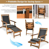 Tangkula Patio Lounge Chair Chaise - Photo 5