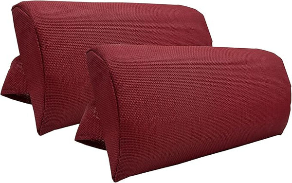Zero Gravity Chair Set of 2 Replacement Pillow Headrest with Elastic Band - Photo 1