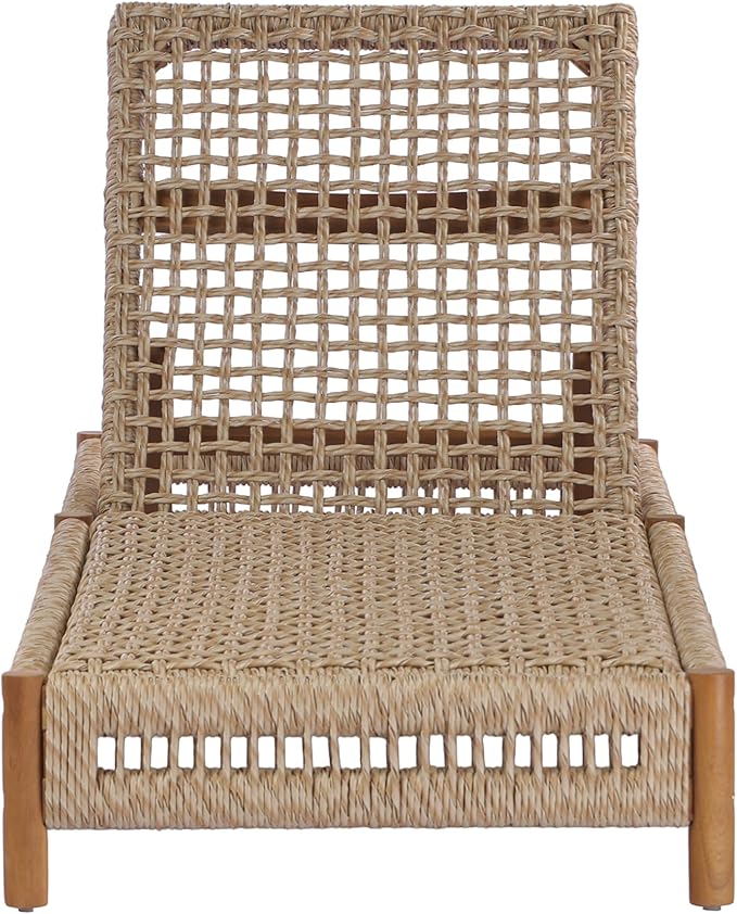 Christopher Knight Home Mercer Acacia Wood Chaise Lounge Chair Outdoor Set of 2 - Photo 6