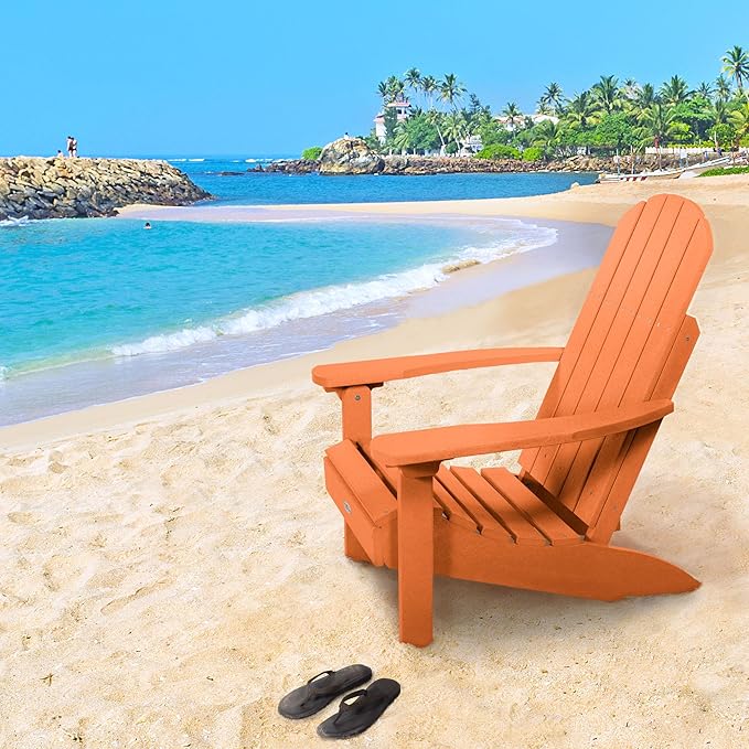 Cape Adirondack Chair, Adult, Citrus Orange
