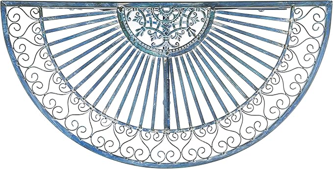 Safavieh Outdoor Collection Annalise Victorian Antique Blue Accent Table