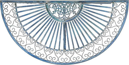 Safavieh Outdoor Collection Annalise Victorian Antique Blue Accent Table