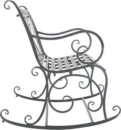 Safavieh PAT5021A Outdoor Collection Ressi Pearl White Rock Bench