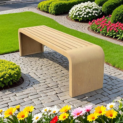 2-Person Metal Steel Benches Metal Garden Bench Outdoor Patio Chair Bench Park Seat Chair for Garden Poolside Front Porch Courtyard Park(A,120cm/47in)