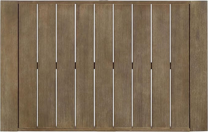 SAFAVIEH Couture Outdoor Collection Santiago Natural Solid Wood Coffee Table