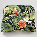 BrylaneHome Tufted Chair Cushion - 18" L x 17" W x 3" H - Patio & Outdoor - Patio & Outdoor - Water - Photo 1