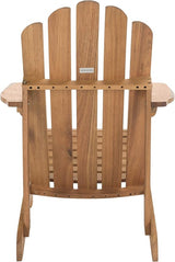 Safavieh PAT7027A Outdoor Collection Topher Teak Adirondack Chair - Photo 5