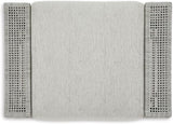 Signature Design by Ashley Seton Creek Casual Nuvella Weather Resistant Fabric Outdoor Ottoman with Cushion - Photo 8