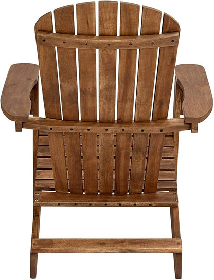 Teal Island Designs Cape Cod Natural Wood Adirondack Chair