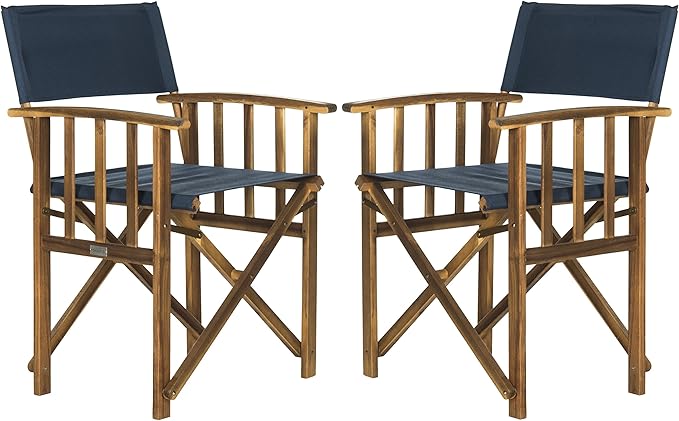 SAFAVIEH Outdoor Living Collection Laguna Director Chairs