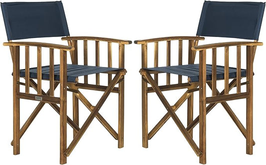 SAFAVIEH Outdoor Living Collection Laguna Director Chairs