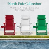 Best Choice Products Adjustable Zero Gravity Chair, Monochromatic Color Folding Patio Recliner w/Side Tray - Photo 7