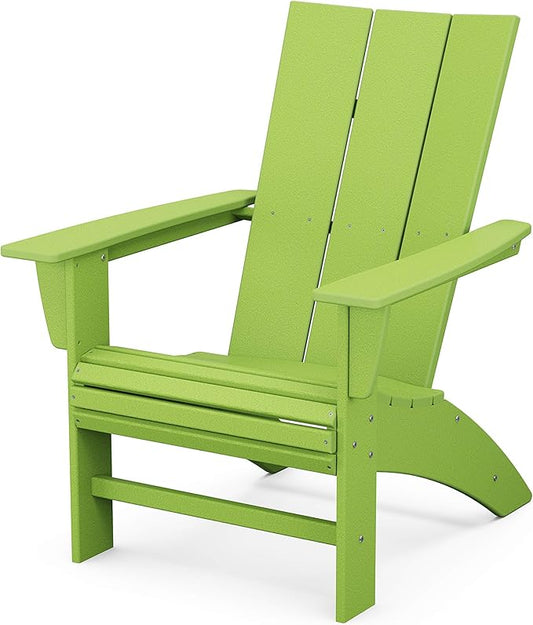 POLYWOOD Modern Curveback Adirondack Chair