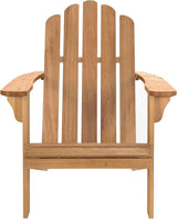Safavieh PAT7027A Outdoor Collection Topher Teak Adirondack Chair - Photo 1
