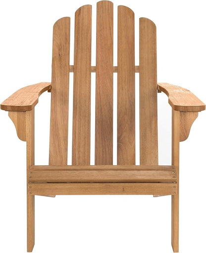 Safavieh PAT7027A Outdoor Collection Topher Teak Adirondack Chair