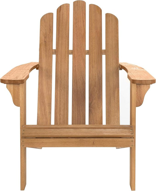 Safavieh PAT7027A Outdoor Collection Topher Teak Adirondack Chair