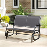 Outsunny 2-Person Outdoor Glider Bench - Photo 8
