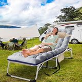 DoCred Folding Lounge Chair with Mattress - Photo 2