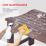 Costaelm Outdoor Benches Weatherproof - Photo 7