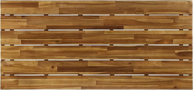 Christopher Knight Home Baish Outdoor Acacia Wood Coffee Table, Teak Finish