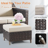 Joyside Patio Ottoman Set of 2 - Photo 3