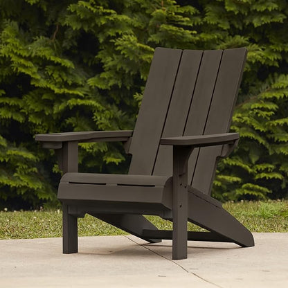Keter Modern Adirondack Chair - Brown