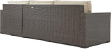 Serta Laguna Brown Resin Wicker Outdoor Patio Furniture Collection, Easy Assembly, Porch or Pool - Photo 7