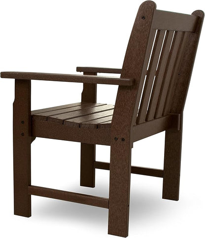 POLYWOOD® Vineyard Garden Arm Chair in Mahogany