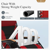 Sophia & William Oversized XXL Zero Gravity Chair Set of 2 - Photo 4