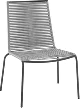 Crosley Furniture Fenton 4-Piece Stackable Outdoor Chair Set, Wicker Patio Chairs for Dining, Conversation - Photo 7