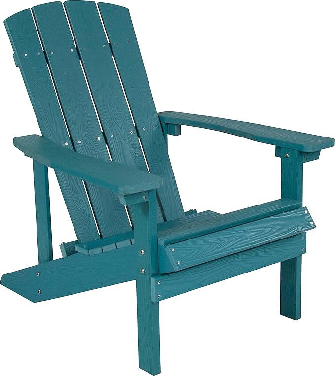 Flash Furniture Charlestown Commercial Grade Indoor/Outdoor Adirondack Chair - Photo 1