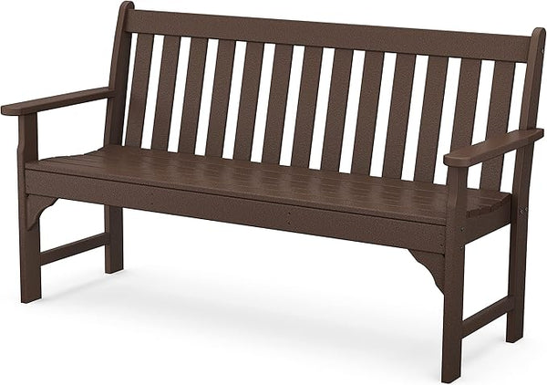 POLYWOOD GNB60MA Vineyard 60" Bench, Mahogany - Photo 1