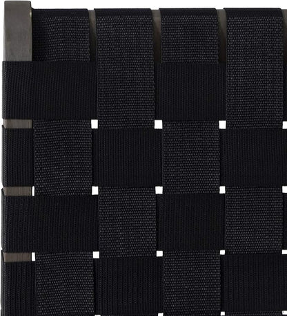 Christopher Knight Home Charlotter Outdoor Lounge Chair, Black + Gray