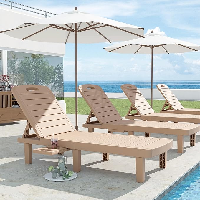 UDPATIO Outdoor Lounge Chairs Set of 2 - Photo 2