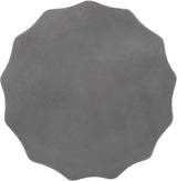 SAFAVIEH Outdoor Collection Jaslyn Modern Dark Grey Concrete Round Accent Table (Fully Assembled) - Photo 5