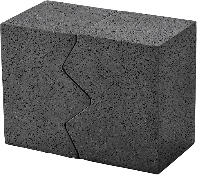 COSIEST Concrete Side Table, Set of 2 Rectangular Outdoor Side Tables, Decorative Garden Stools for Indoor Outdoor - Photo 5
