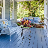 MUMTOP Outdoor Side Table - Small Mosaic Patio Tables - Photo 5