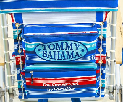Tommy Bahama Hi-Boy 17" Seat Height 4-Position Lace-Up Suspension Folding Beach Backpack Chair
