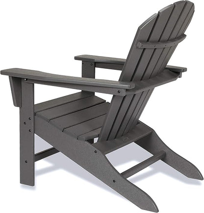 POLYWOOD South Beach 3-Piece Adirondack Chair Set with Side Table