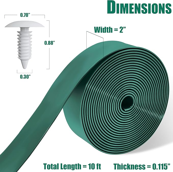 Vinyl Straps for Patio Chair Repair Kit 2'' Wide 10 Ft Long Replacement Straps + 10 Free Rivets for Outdoor Lawn - Photo 2